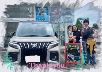 O様　新車ｿﾘｵﾊﾞﾝﾃﾞｨｯﾄご納車おめでとうございます！